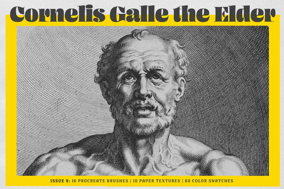 Cornelis Galle Procreate Kit