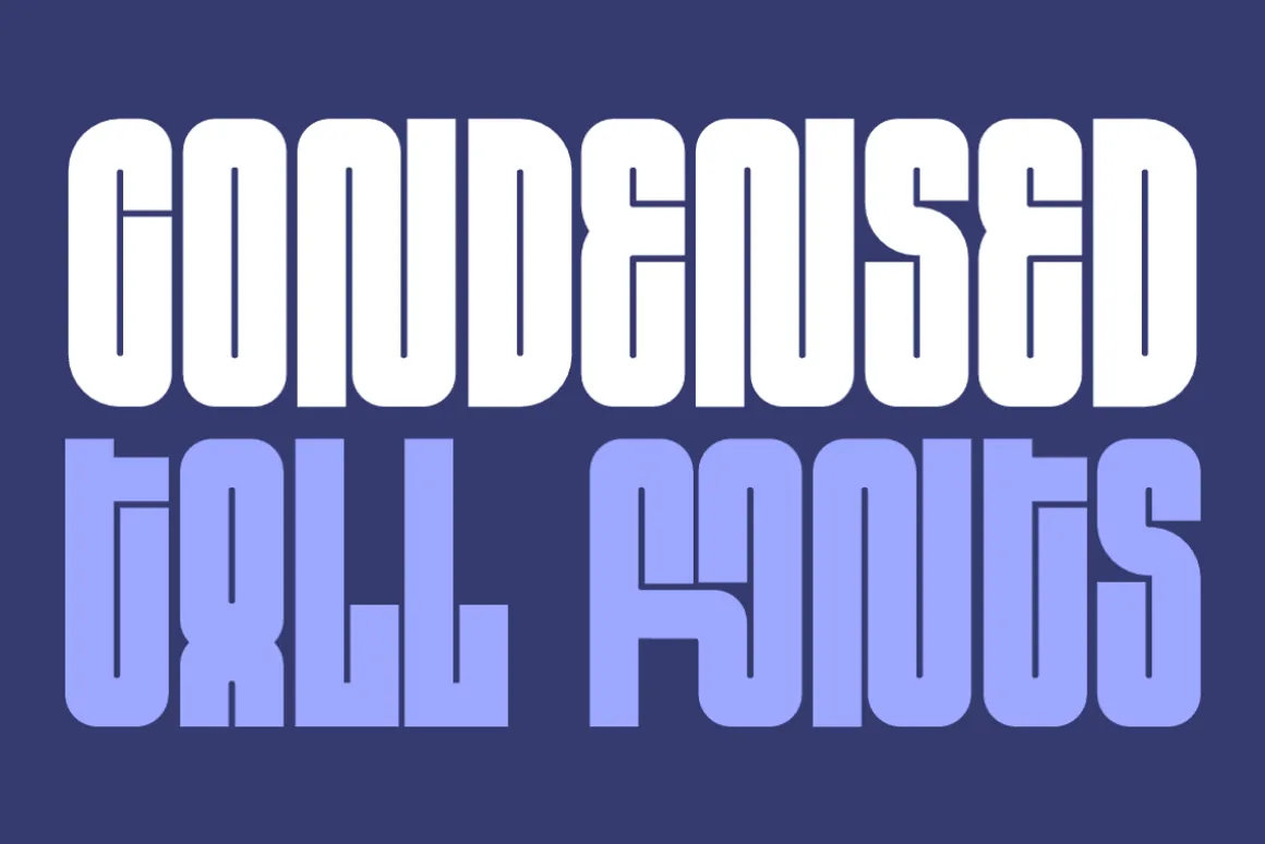 Cornocal - Condensed Tall Font