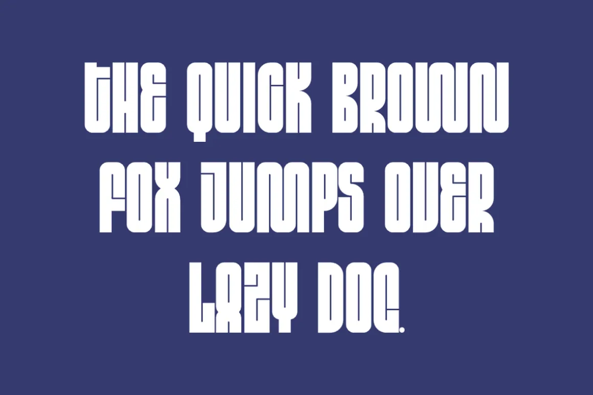 Cornocal - Condensed Tall Font