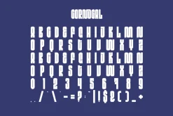 Cornocal - Condensed Tall Font
