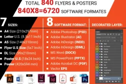 120 Corporate Flyer & Poster Bundle