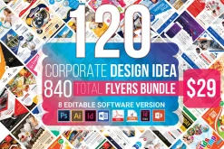 120 Corporate Flyer & Poster Bundle