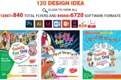 120 Corporate Flyer & Poster Bundle