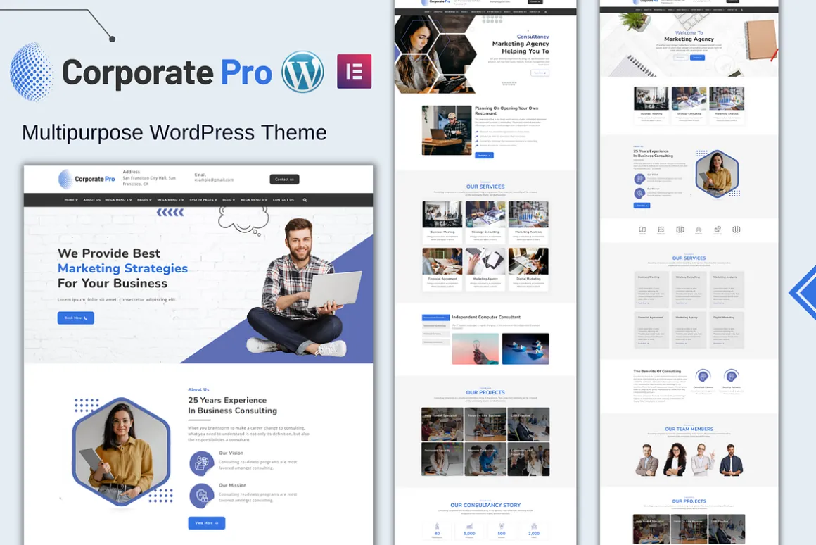 Corporate Pro - WordPress Theme