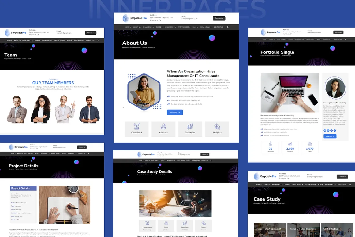 Corporate Pro - WordPress Theme