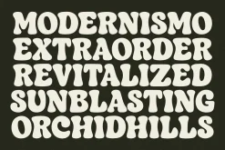 Cosmic Curl Font