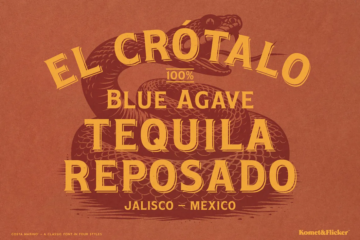 Costa Marino - A Classic Style Font