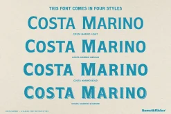 Costa Marino - A Classic Style Font