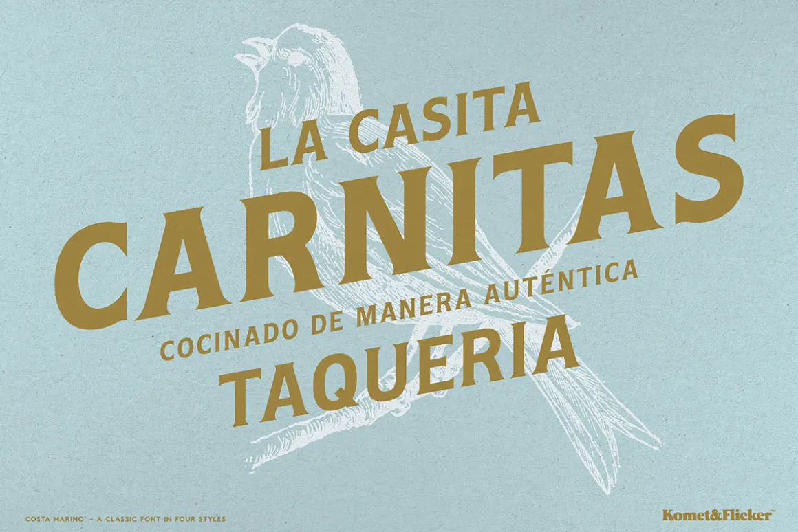 Costa Marino - A Classic Style Font