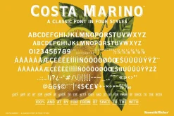 Costa Marino - A Classic Style Font
