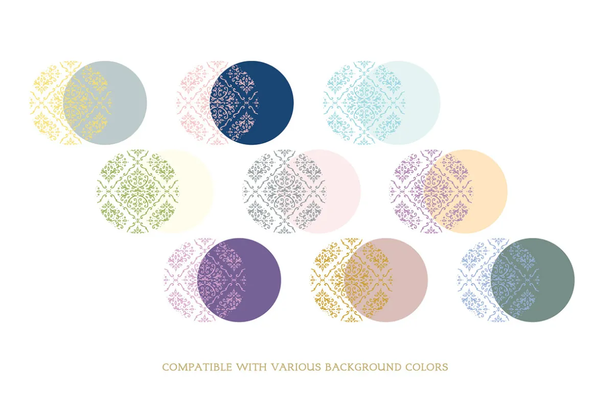 Cottagecore Pattern 5 Romantic Tiles