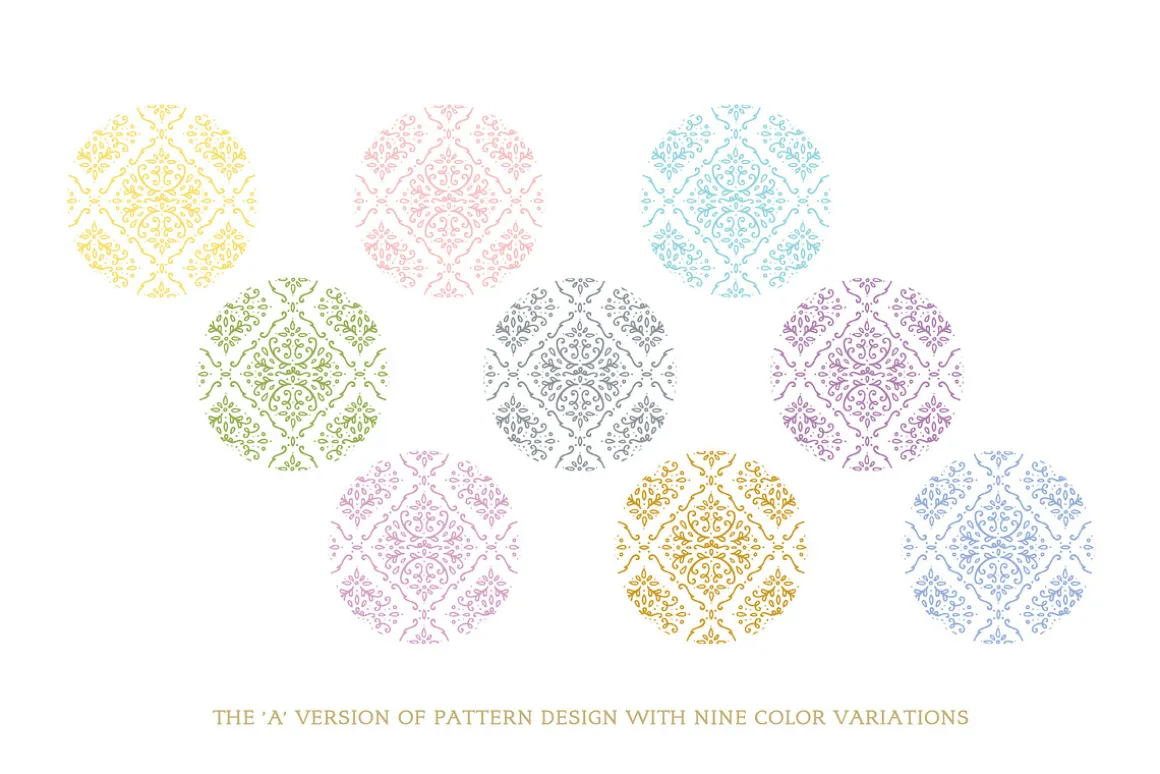 Cottagecore Pattern 5 Romantic Tiles
