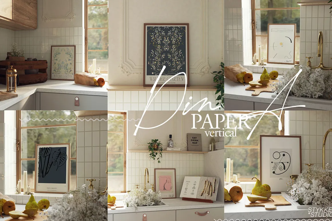 COTTAGE KITCHEN | Frame Mockup