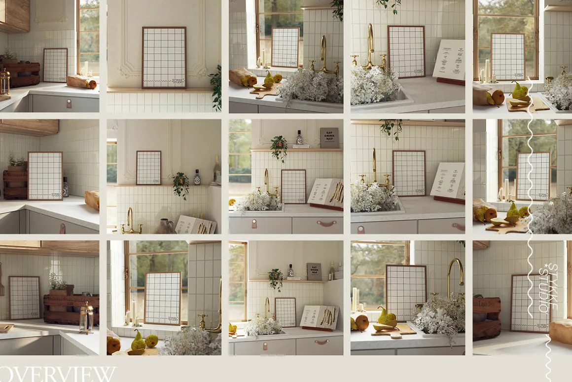 COTTAGE KITCHEN | Frame Mockup
