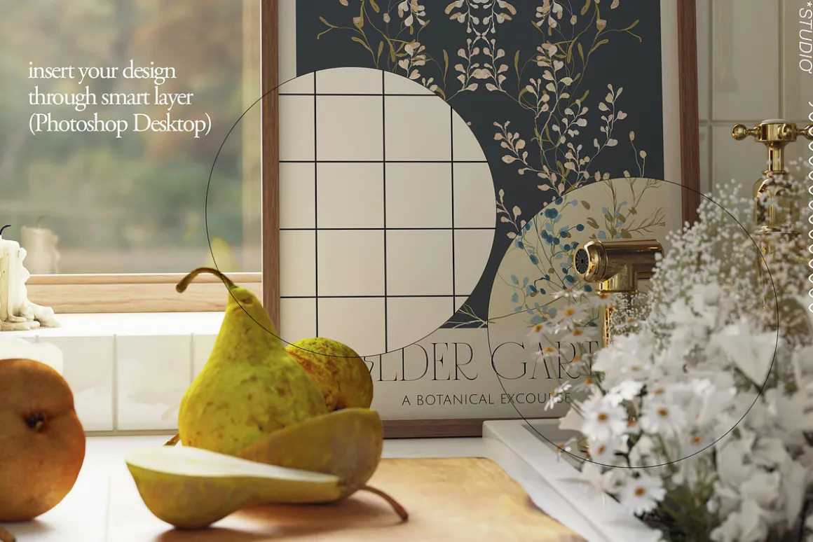 COTTAGE KITCHEN | Frame Mockup