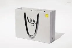 Cotton Handle Paper Gift Bag Mockup
