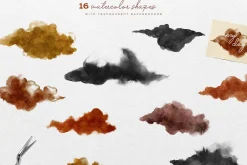 Coven Halloween Clipart Collection
