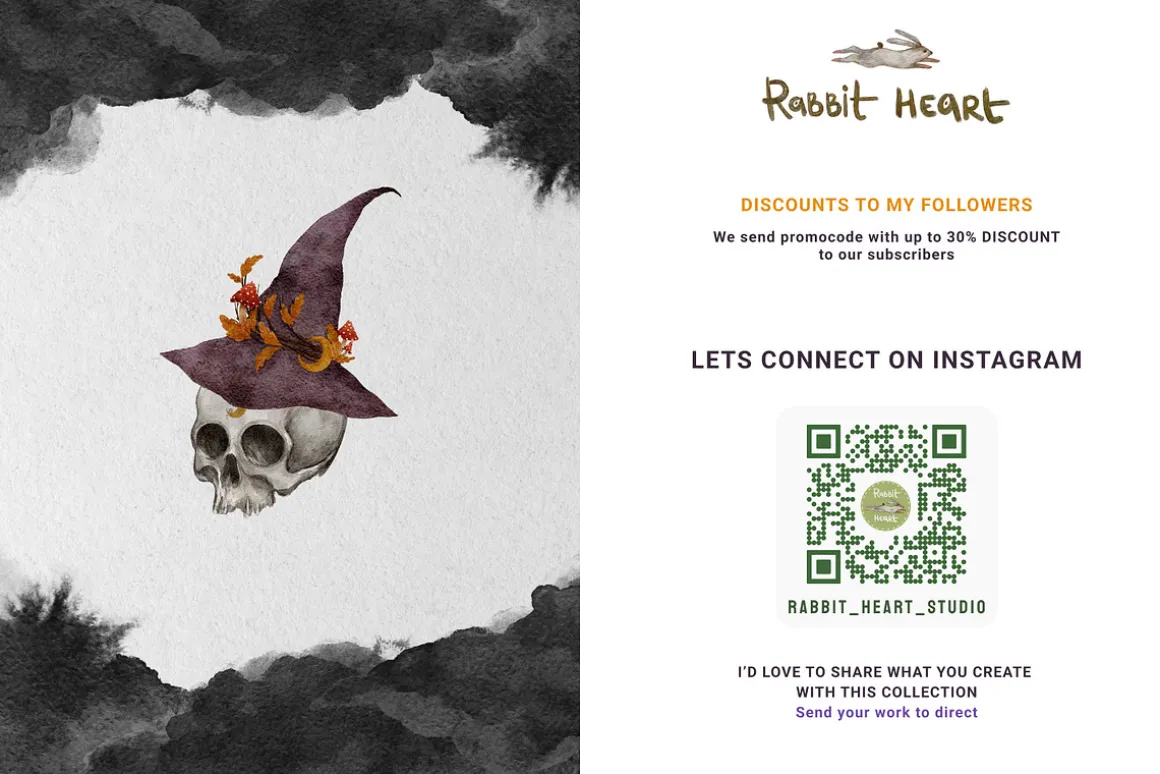 Coven Halloween Clipart Collection