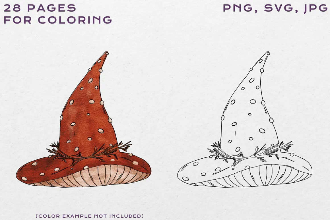 Coven Halloween Clipart Collection