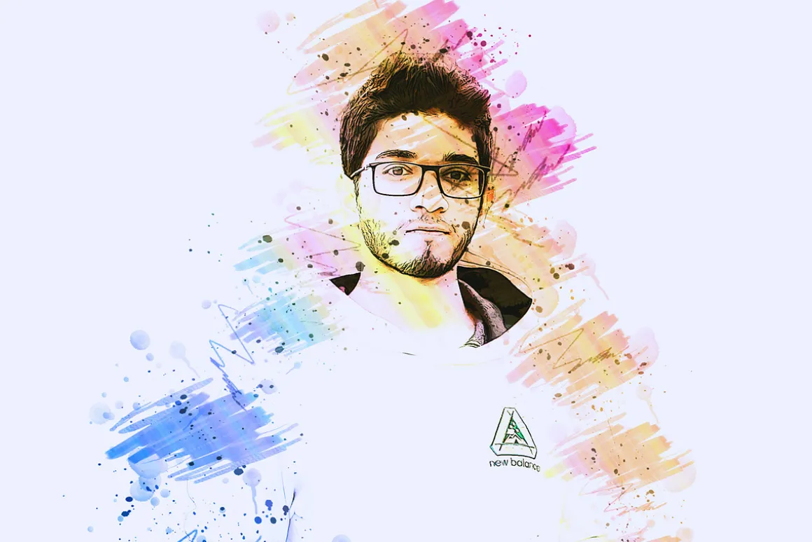 Cover Portrait Photoshop Action