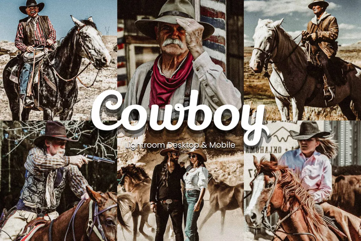 16 Cowboy Lightroom Presets