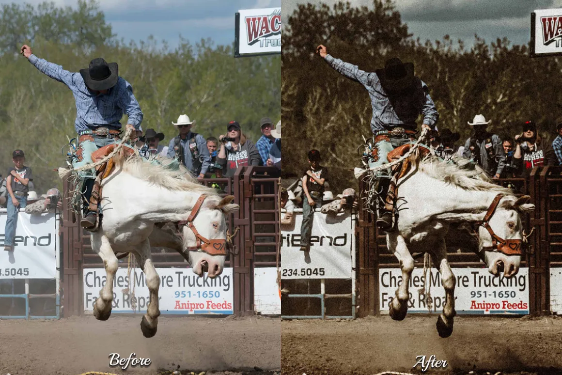 16 Cowboy Lightroom Presets