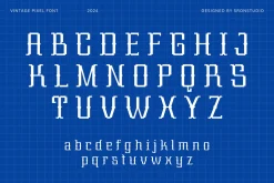 Cowboy Pixel - Western Pixel Font