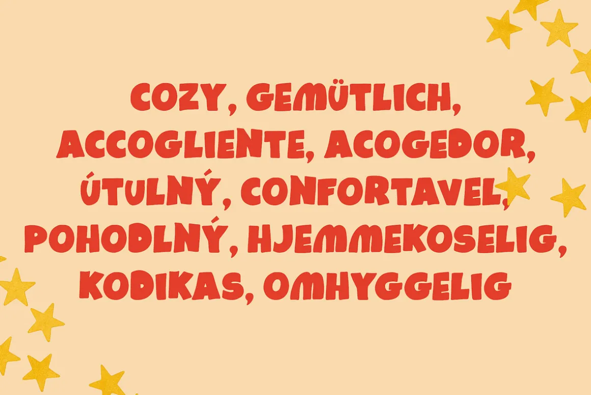 Cozy Season - Warm & Playful Font