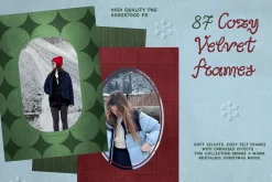 Cozy Velvet Frames collection