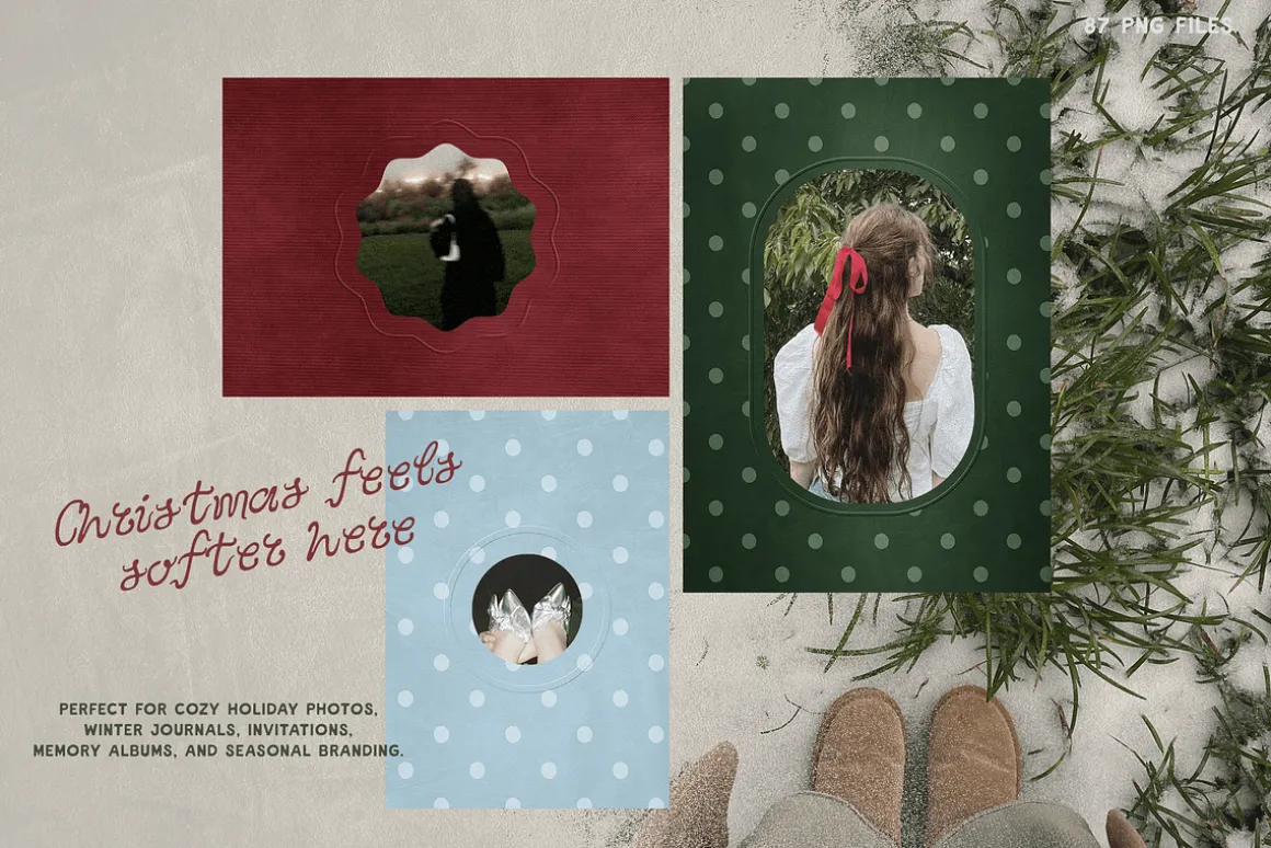 Cozy Velvet Frames collection