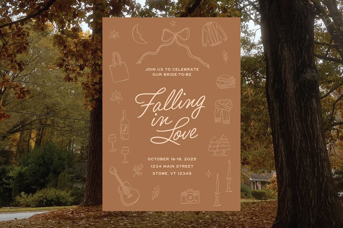 Cozy Autumn Hand Drawn SVG Elements