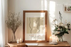 COZY HOME OFFICE | Frame mockup set