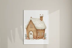 Cozy White Christmas Clipart Set