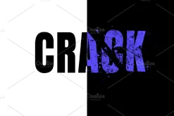 Crack Text Effect