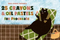 Crayons & Oil Pastels for Procreate