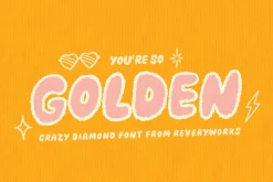 Crazy Diamond Fonts + Doodles