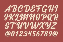 Cream Cake | Bold Script