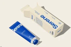 Cream Tube Mockup 2 Views