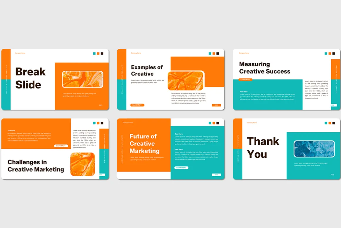 Creative Marketing - Google Slides