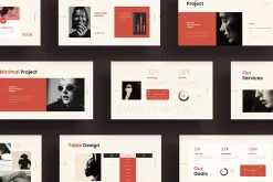 Creative Minimal Presentation Canva