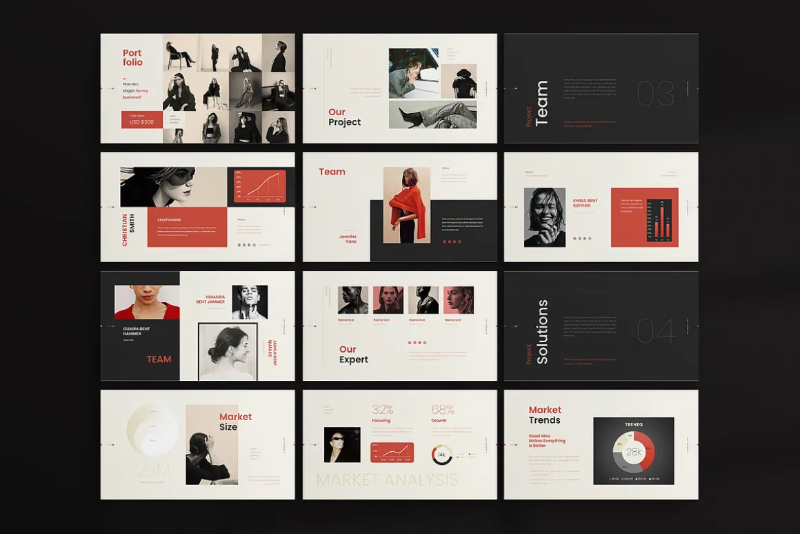 Creative Minimal Presentation Canva
