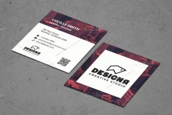 Creative Square Business Card