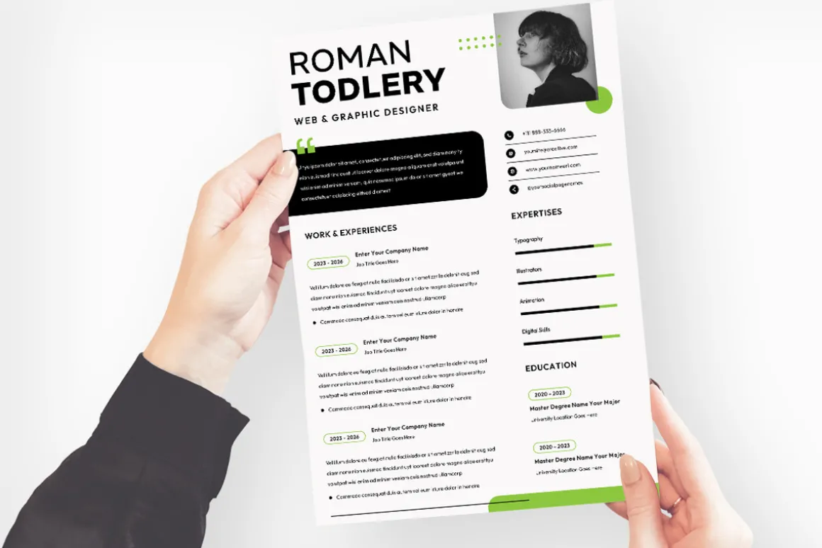 Creative Design Resume CV