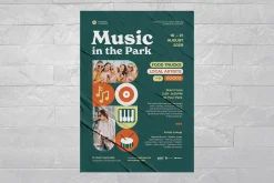 Creative Music Event Flyer Template