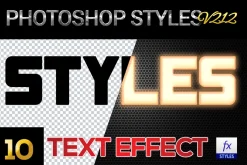 10 creative Photoshop Styles V212