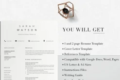Creative Resume Design Professional