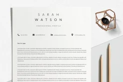 Creative Resume Design Professional