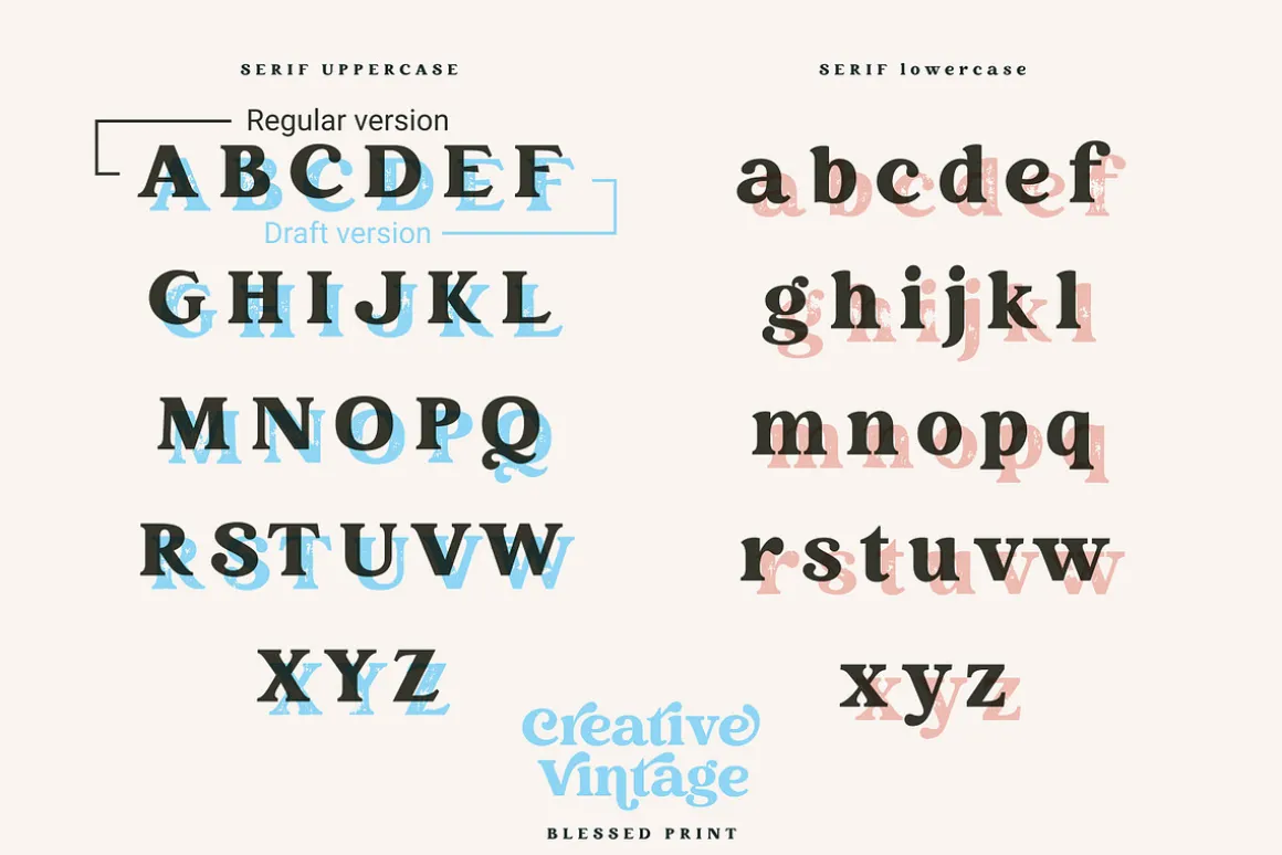 Creative Vintage Font Duo