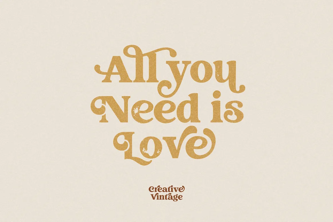 Creative Vintage Font Duo