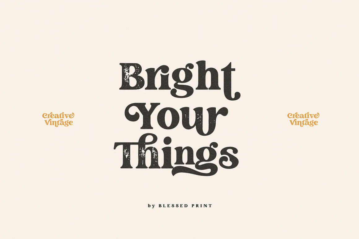 Creative Vintage Font Duo